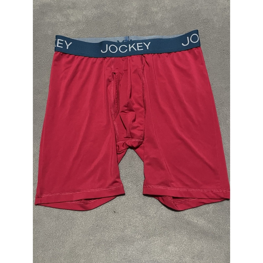 Jockey Generation Boxer Briefs Shorts Size Medium Red